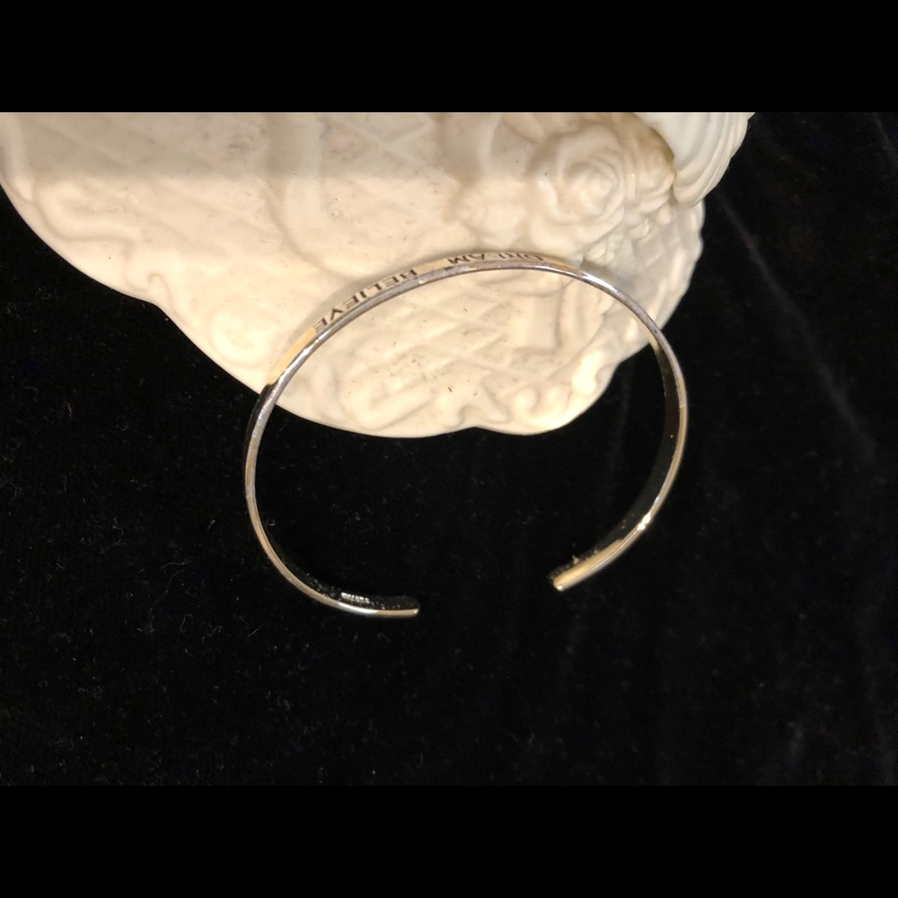 Bracelet-Sterling Silver w/ “HOPE DREAM BELIEVE”